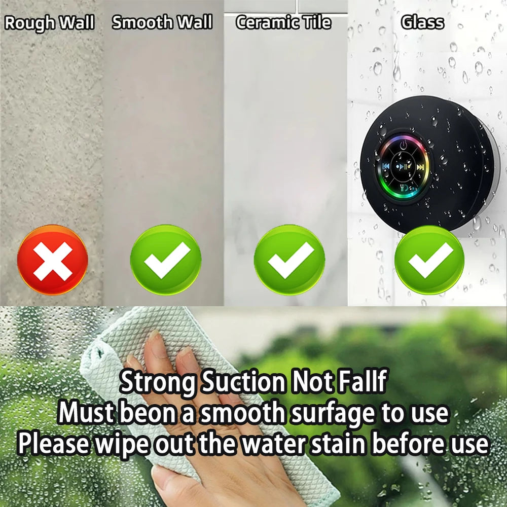Portable Wireless Waterproof Bluetooth Speaker